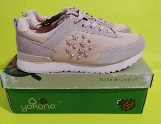Zapatillas Yokono Rosa Estrellas