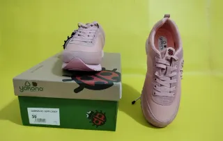 Zapatillas Yokono Rosa Estrellas