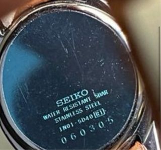 Reloj Seiko 1N01-5D40 sin estrenar NOS 1990.