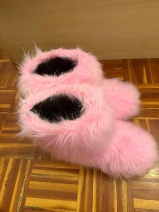 Botas de nieve rosas