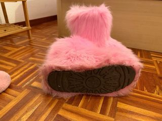 Botas de nieve rosas