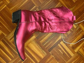 Botas cowboy rosas