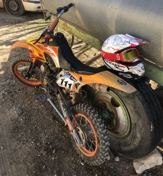 Pit Bike 125cc Naranja