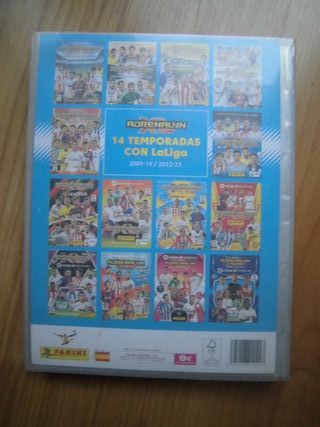 ÁLBUM ARCHIVADOR ADRENALYN 2022-23 + 409 CARTAS