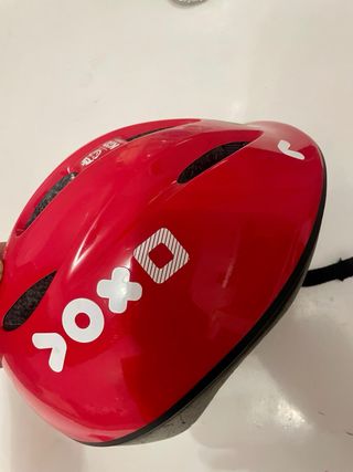 Casco Bici Infantil B'TWIN Talla S Rojo