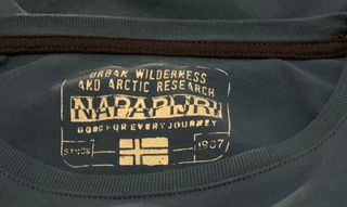 Conjunto Napapijri/Benetton 10-12 años (azul).