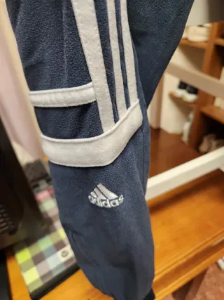 Pantalón Chándal Adidas Azul Talla M