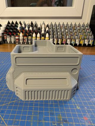 Escenografía: casa con azotea para Star Wars legio