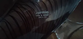 Grandi Pesci Vetro Murano vetreria Formia ( Mian )