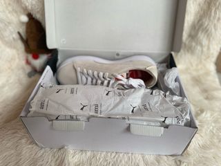 Zapatillas Puma Suede Beige Mujer