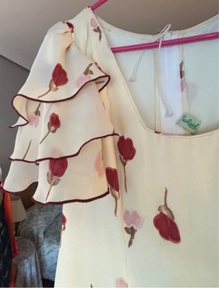 Vestido Flamenca Gasa Estampado P. Garrid