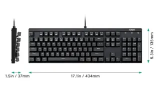 Teclado Mecánico AUKEY KM-G6 LED