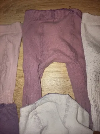 Lote leotardos niña 0-6 meses