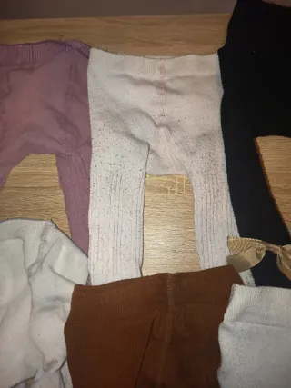 Lote leotardos niña 0-6 meses