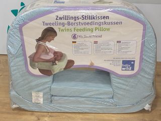 Cojín Lactancia Gemelos My Brest Friend Azul