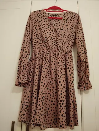 Vestido estampado mujer