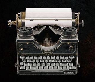 Maquina de escribir guardado resident evil requiem