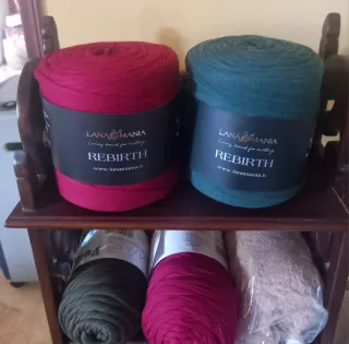 Gomitolo fettuccia Lana Mania