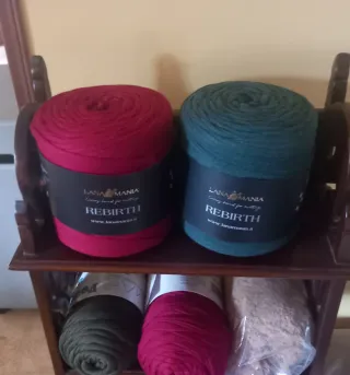 Gomitolo fettuccia Lana Mania