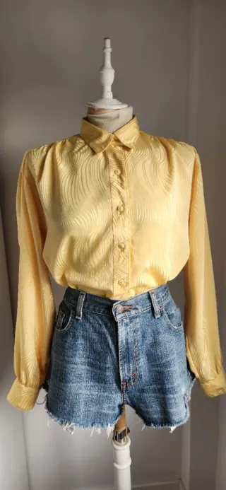 Blusa Vintage Amarilla