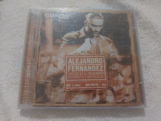 CD+DVD Alejandro Fernández México >> Madrid