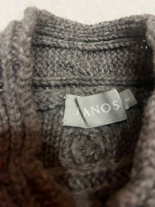 Jersey Nanos gris tejido trenzado