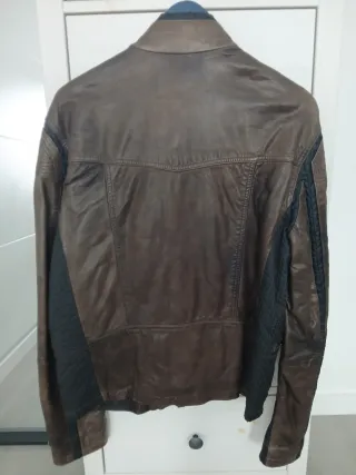 Cazadora Cuero Marrón Napapijri