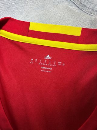 Camiseta Mujer Selección Española Adidas Roja