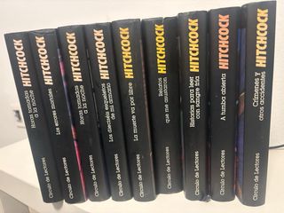 Coleccion alfred hitchcock - 9 libros.