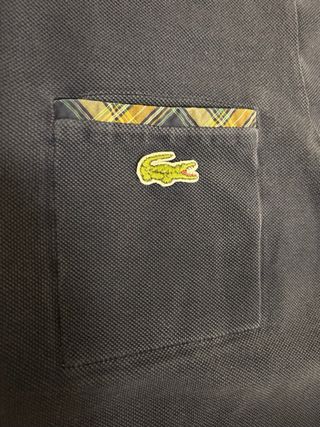 Polo Lacoste Vintage Blu Taglia M