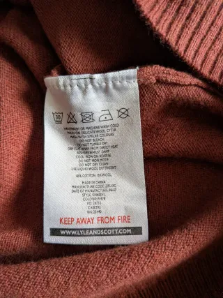 Jersey Lyle & Scott cuello redondo M