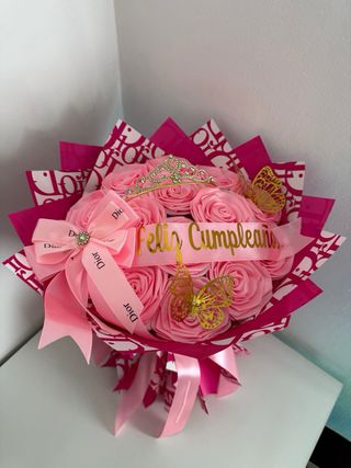 Ramo de rosas eterno