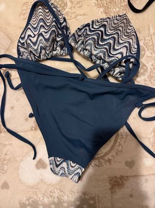 Bikini donna HE.M fantasia zig-zag Taglia 42 ita