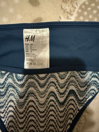 Bikini donna HE.M fantasia zig-zag Taglia 42 ita