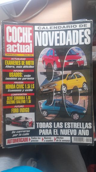 Revista Coche Actual año 1996