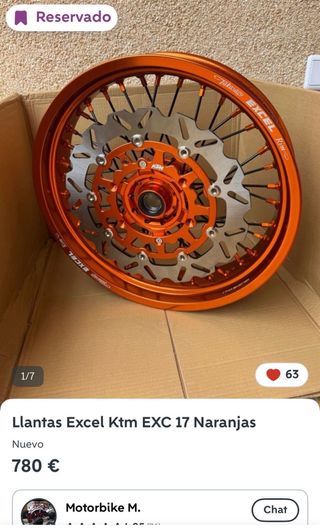 Ruedas Supermotard Excel