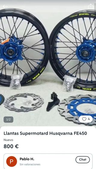 Ruedas Supermotard Excel