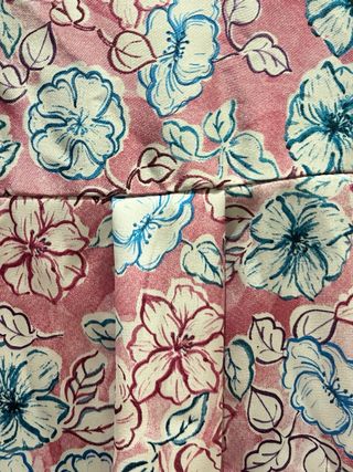 Blusa Zara Raso Estampada Flores