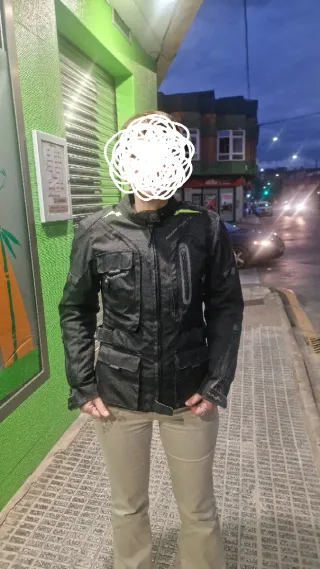 Chaqueta Moto Negra Talla S Nueva