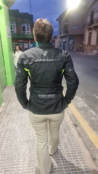 Chaqueta Moto Negra Talla S Nueva