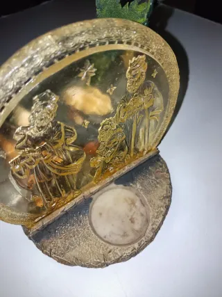 Presepe in resina vintage