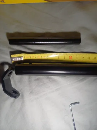 Extensor Manillar Bicicleta/Moto Negro