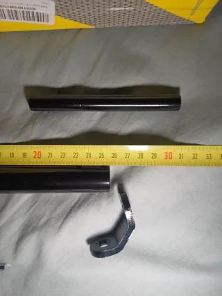 Extensor Manillar Bicicleta/Moto Negro