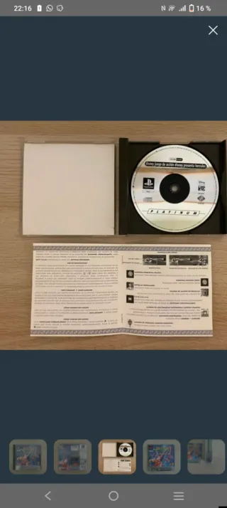 Juego Hércules PS1 Platinum