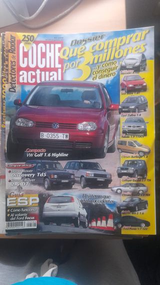 Revista Coche Actual año 1999