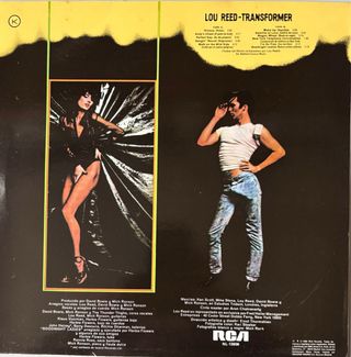 Lou Reed Transformer Vinilo LP