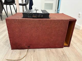 Subwoofer GROUND ZERO y Amplificador Pioneer