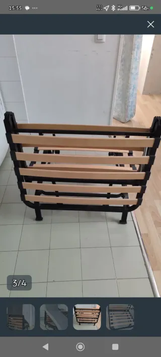 Sofá cama plegable