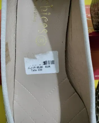 Zapatos D' Chicas Piel Talla 39