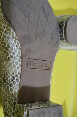 Zapatos D' Chicas Piel Talla 39